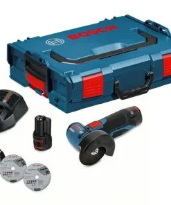 Haakse Slijper Bosch GWS 12V-76 2x3.0Ah - Rotopino.nl