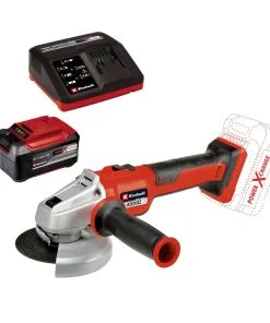 Haakse Slijper Einhell AXXIO 18/115 Q 5.2Ah - Rotopino.nl