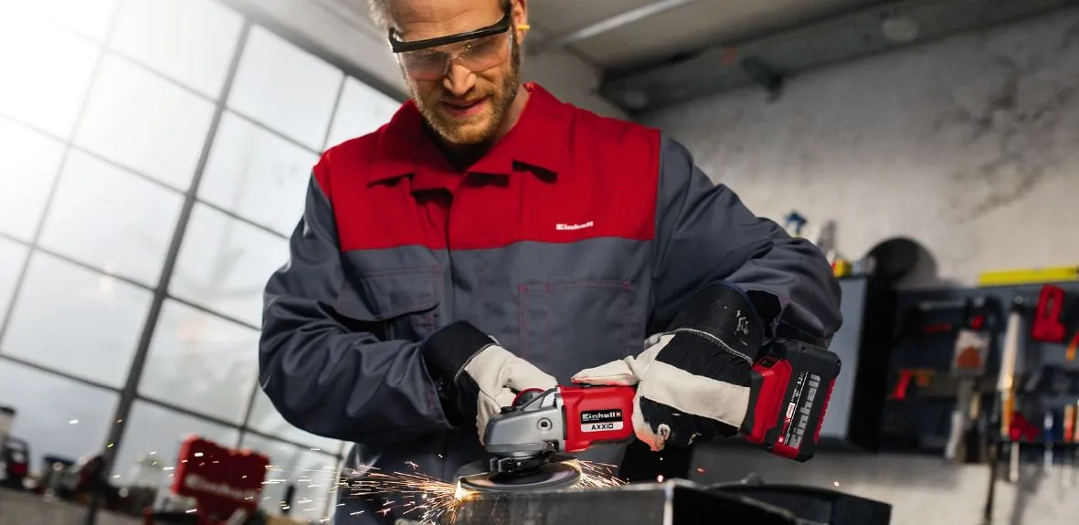 Haakse Slijper Einhell AXXIO 18/125 Q 4.0Ah - Rotopino.nl 6 Haakse Slijper Einhell AXXIO 18/125 Q 4.0Ah - Rotopino.nl - Afbeelding 6