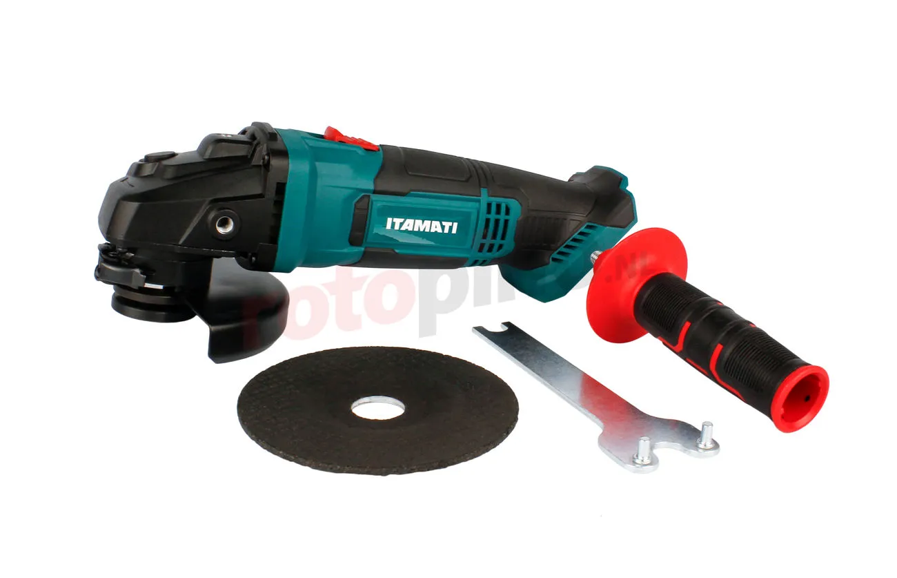 Haakse Slijper Itamati PowerSystem 18Volt IWS18115-0 - Rotopino.nl 4 Haakse Slijper Itamati PowerSystem 18Volt IWS18115-0 - Rotopino.nl - Afbeelding 4