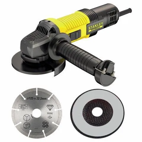 Haakse Slijper Met Koffer En 2 Schijven Stanley FMEG220KA - Rotopino.nl 1 Haakse Slijper Met Koffer En 2 Schijven Stanley FMEG220KA - Rotopino.nl