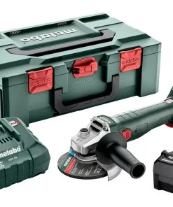 Haakse Slijper Metabo W 18 L 9-125 Quick 2x5.2Ah - Rotopino.nl