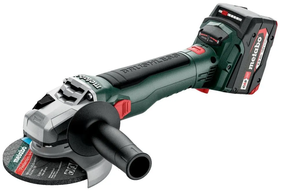 Haakse Slijper Metabo W 18 LT BL 11-125 2x4.0Ah - Rotopino.nl 2 Haakse Slijper Metabo W 18 LT BL 11-125 2x4.0Ah - Rotopino.nl - Afbeelding 2