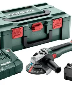 Haakse Slijper Metabo W 18 LT BL 11-125 2x4.0Ah - Rotopino.nl