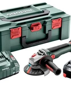 Haakse Slijper Metabo WVB 18 LT BL 11-125 Quick 2x5.5Ah - Rotopino.nl